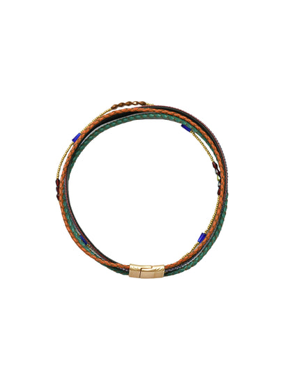 Blair Leather Wrap Bracelet