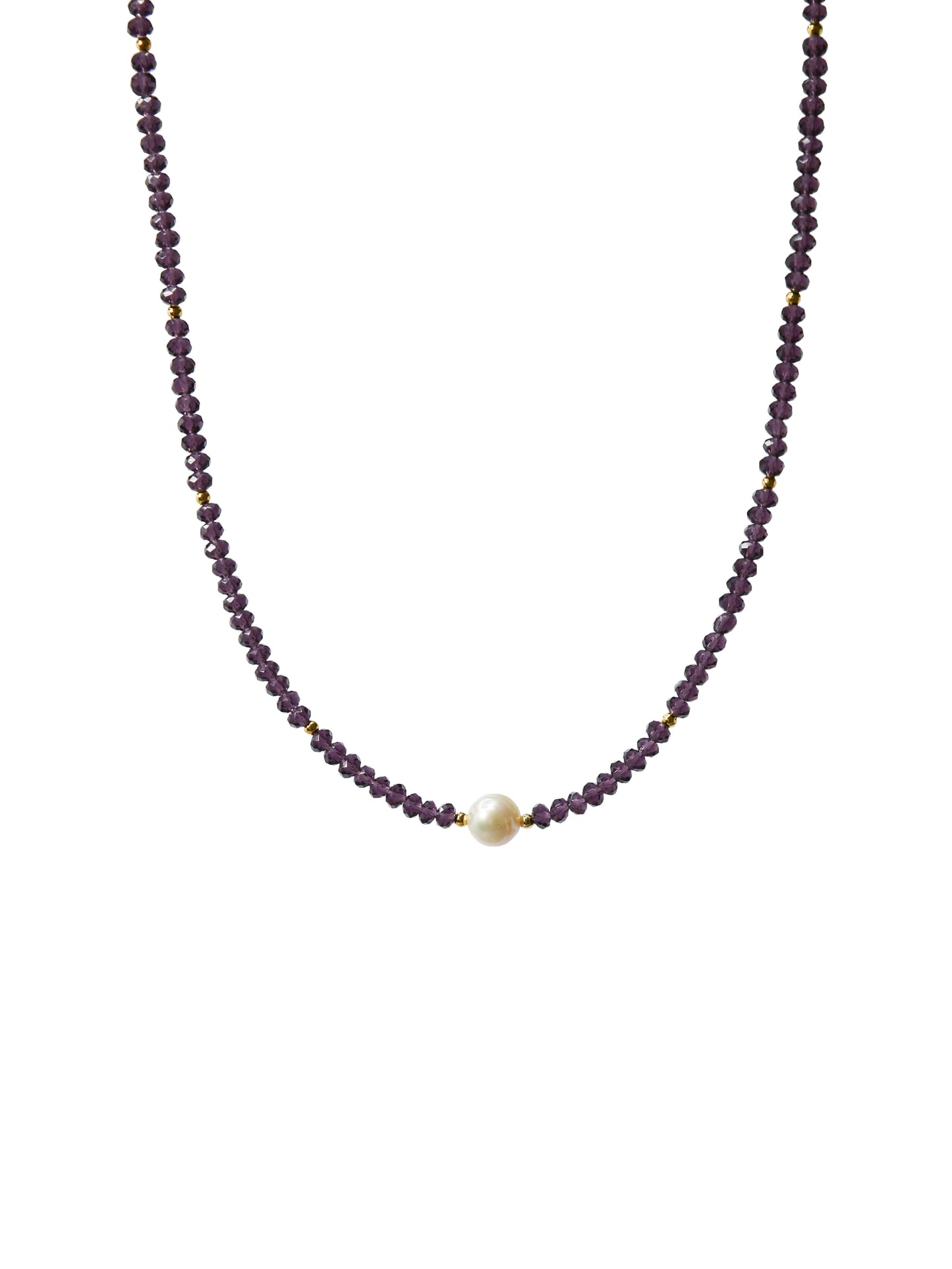 Antibes Necklace - Grape