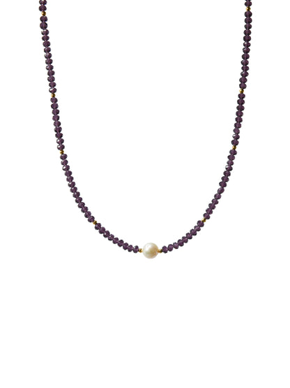 Antibes Necklace - Grape