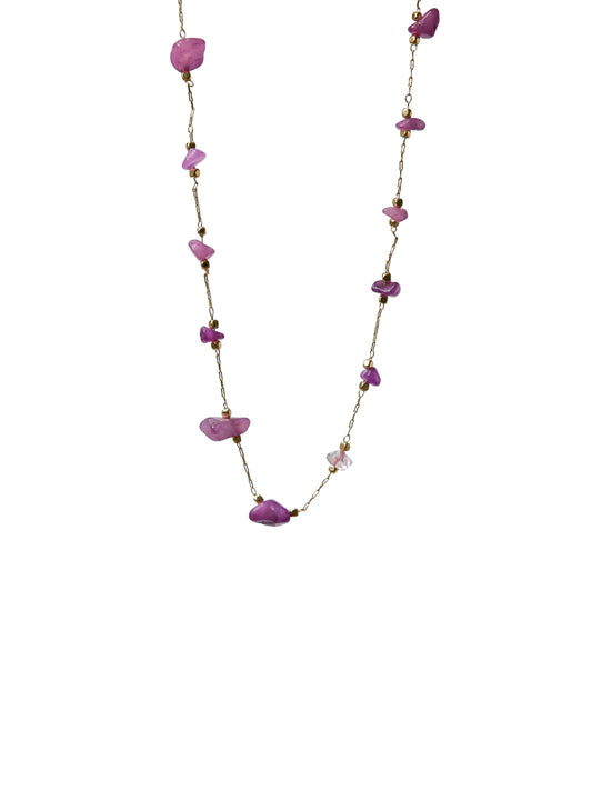 Elle Necklace - Amethyst