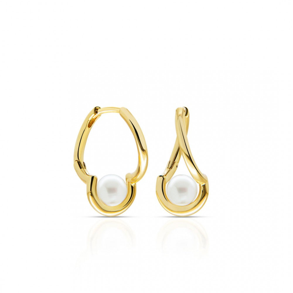 Stella Pearl Hoops