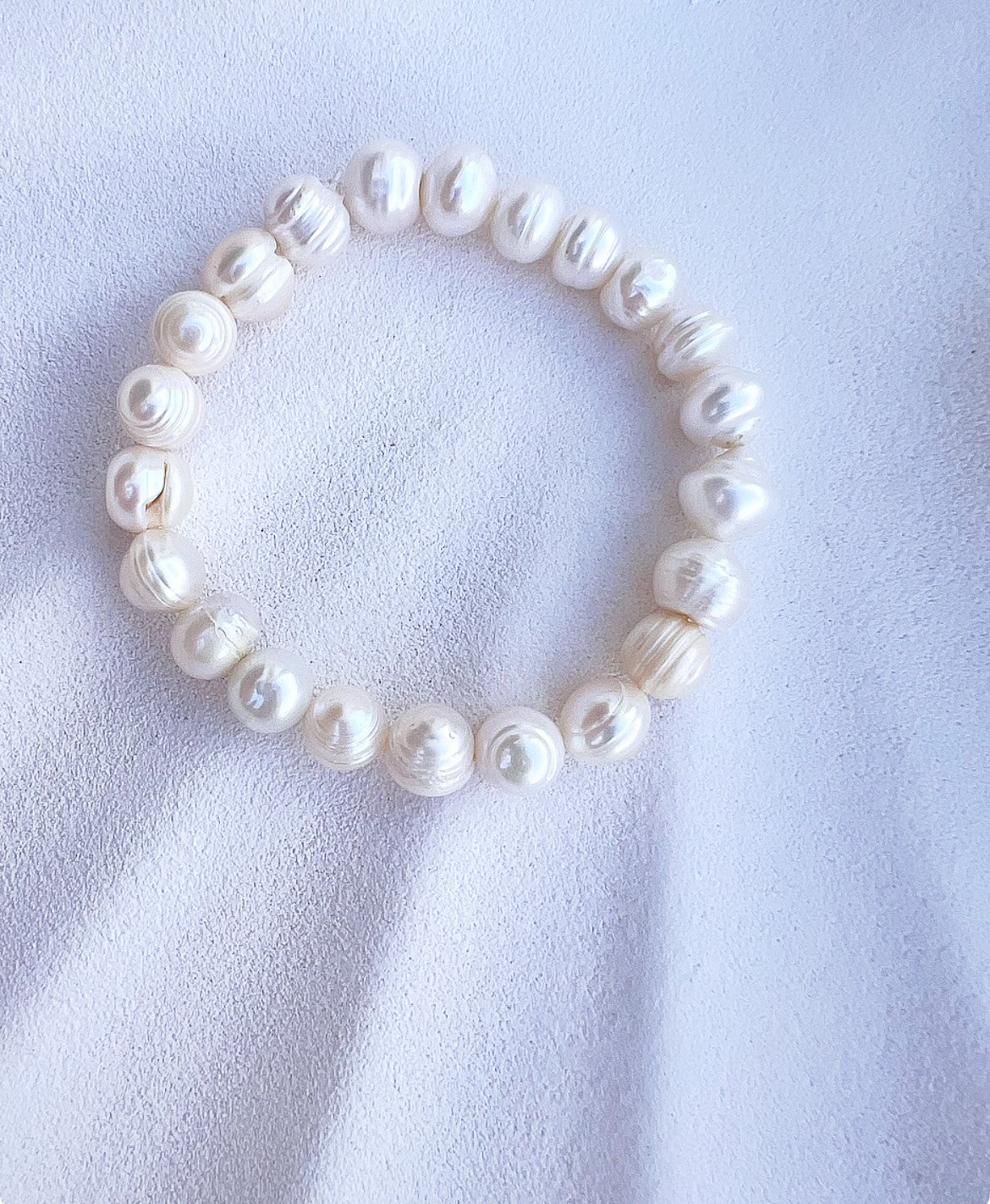 Olivia Large Pearl Bracelet